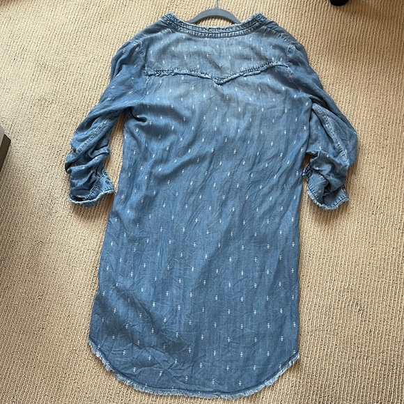 ANTHROPOLOGIE soft jean dress - Picture 3 of 3